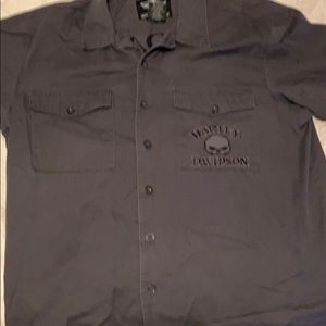 XL Harley-Davidson Willie G button down shirt